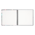 SCRAPBOOK ALBUM FOTO 26X26CM 40 PAGINAS BLUMMEN