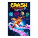 POSTER CRASH BANDICOOT IT´S ABOUT TIME