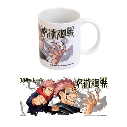 TAZA JUJUTSU KAISEN YUJI & SUKUNA