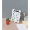 CARPETA A5 CON PINZA BOTANICAL CACTI KOKONOTE