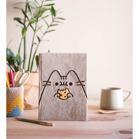 CUADERNO TAPA FELPA A5 PUSHEEN FOODIE COLLECTION