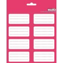 ETIQUETAS ADHESIVAS COLOR PINK