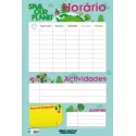LAMINA DIDACTICA PORTUGUES HORARIO