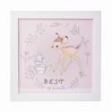 PRINT ENMARCADO 30X30 CM DISNEY BAMBI
