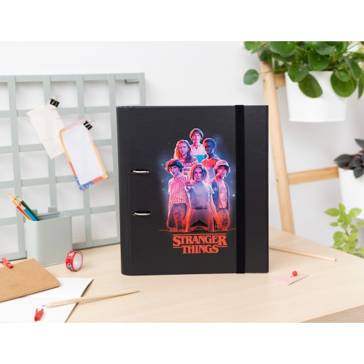 CARPETA 2 ANILLAS PREMIUM STRANGER THINGS