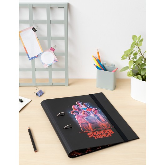 CARPETA 2 ANILLAS PREMIUM STRANGER THINGS