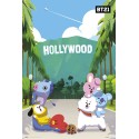 POSTER BT21 HOLLYWOOD