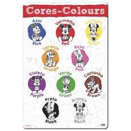 LAMINA DIDACTICA PORTUGUES CORES MICKEY