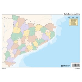 MAPA MUDO CATALUNYA POLITICO