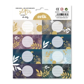 ETIQUETAS ADHESIVAS GLITTER