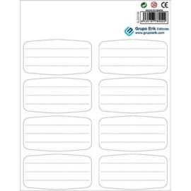 ETIQUETAS ADHESIVAS COLOR WHITE