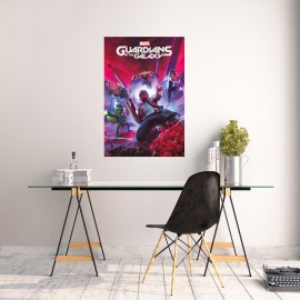 POSTER MARVEL GAMES GUARDIANES DE LA GALAXIA 2