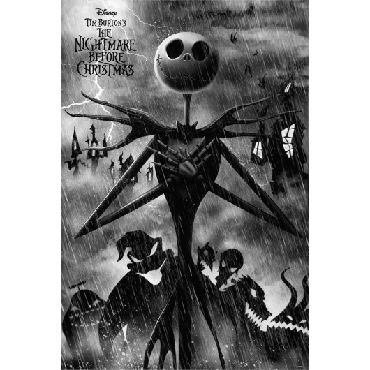 POSTER DISNEY PESADILLA ANTES DE NAVIDAD JACK SKELLINGTON