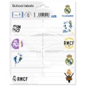 ETIQUETAS ADHESIVAS REAL MADRID