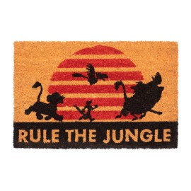 FELPUDO DISNEY EL REY LEON RULE THE JUNGLE
