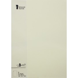 TARJETA A4 PAPERADO 5 UNIDADES CREMA