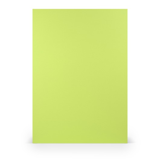 TARJETA A4 PAPERADO 5 UNIDADES VERDE LIMA