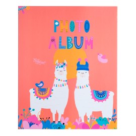 ALBUM FOTO 200 BOLSILLOS 13X20CM LLAMA