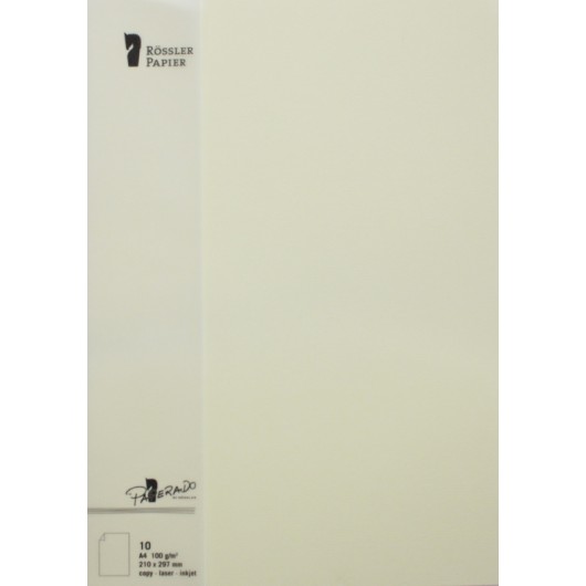 FOLIO A4 PAPERADO 10 UNIDADES CREMA