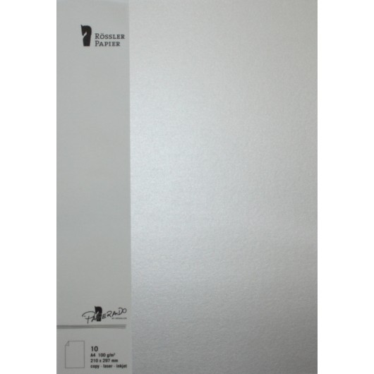 FOLIO A4 PAPERADO 10 UNIDADES PLATA