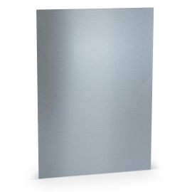 FOLIO A4 PAPERADO 10 UNIDADES PLATA 2