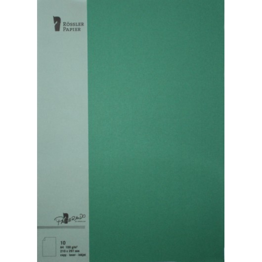 FOLIO A4 PAPERADO 10 UNIDADES VERDE ACEBO