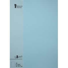 FOLIO A4 PAPERADO 10 UNIDADES AZUL AGUA