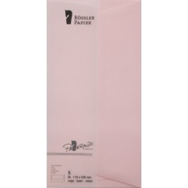 SOBRE DL AMERICANO PAPERADO 5 UNIDADES ROSA