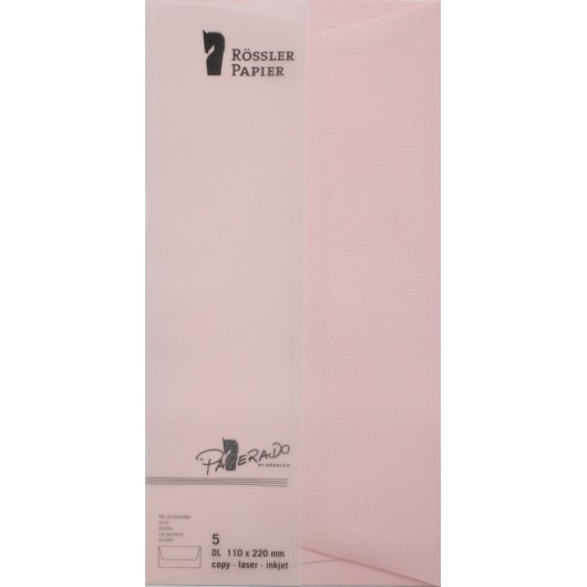 SOBRE DL AMERICANO PAPERADO 5 UNIDADES ROSA
