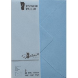 SOBRE C6 MINISTRO PAPERADO 5 UNIDADES AZUL