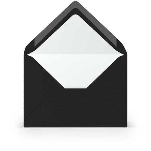 SOBRE C6 MINISTRO PAPERADO 5 UNIDADES NEGRO