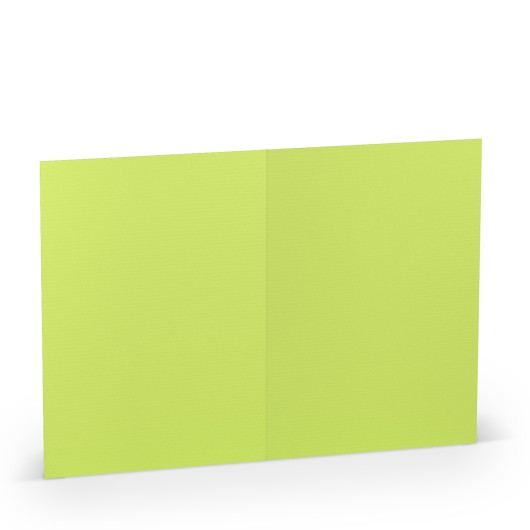 TARJETA A6 PAPERADO 5 UNIDADES VERDE LIMA