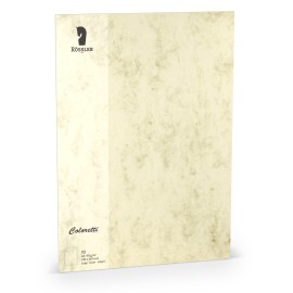 FOLIO A4 COLORETTI 10 UNIDADES MARMOL CREMA