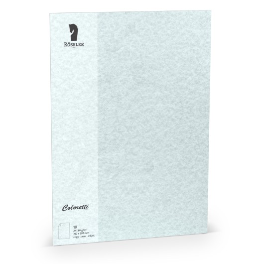 FOLIO A4 COLORETTI 10 UNIDADES PERGAMINO AZUL