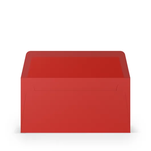 SOBRE DL AMERICANO COLORETTI 5 UNIDADES ROJO