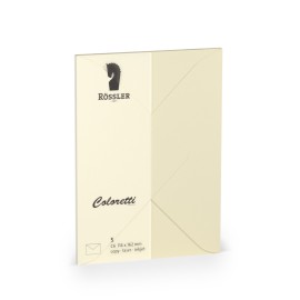 SOBRE C6 MINISTRO COLORETTI 5 UNIDADES CREMA