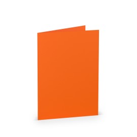 TARJETA A6 DOBLE COLORETTI 5 UNIDADES NARANJA 2