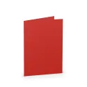 TARJETA A6 DOBLE COLORETTI 5 UNIDADES ROJO
