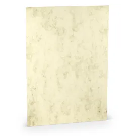 TARJETA A4 COLORETTI 10 UNIDADES MARMOL CREMA 2