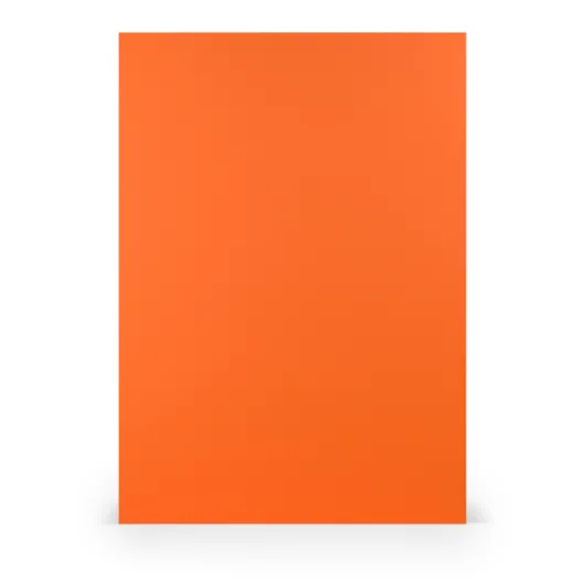TARJETA A4 COLORETTI 10 UNIDADES NARANJA