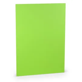 TARJETA A4 COLORETTI 10 UNIDADES VERDE LIMA 2