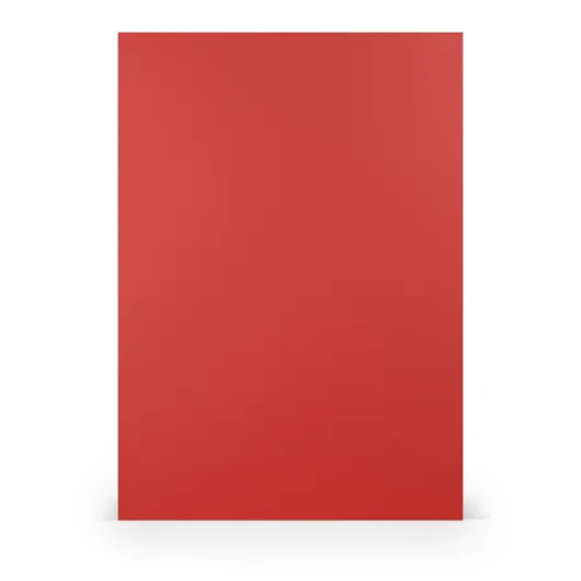 TARJETA A4 COLORETTI 10 UNIDADES ROJO