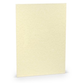 TARJETA A4 COLORETTI 10 UNIDADES PERGAMINO CREMA 2