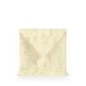 SOBRE CUADRADO GRANDE COLORETTI 5 UNIDADES MARMOL CREMA