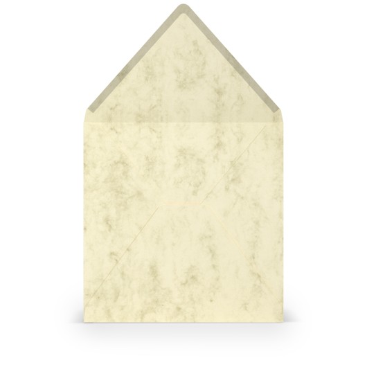 SOBRE CUADRADO GRANDE COLORETTI 5 UNIDADES MARMOL CREMA