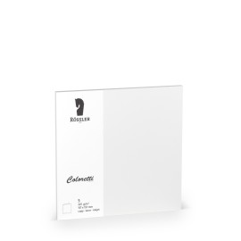 TARJETA DOBLE 157X157 COLORETTI 5 UNIDADES BLANCO