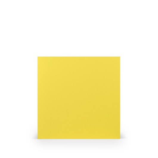 TARJETA DOBLE 157X157 COLORETTI 5 UNIDADES AMARILLO