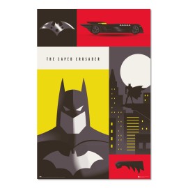 POSTER BATMAN 100 ANIVERSARIO WB