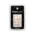 SET 4 WASHI TAPE BOTANICAL WILD FLOWERS KOKONOTE