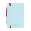 CUADERNO PREMIUM A5 CON BOLIGRAFO PROYECTOR PUSHEEN PURRFECT LOVE COLLECTION